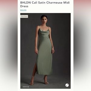 BHLDN Cali Dress - Moss